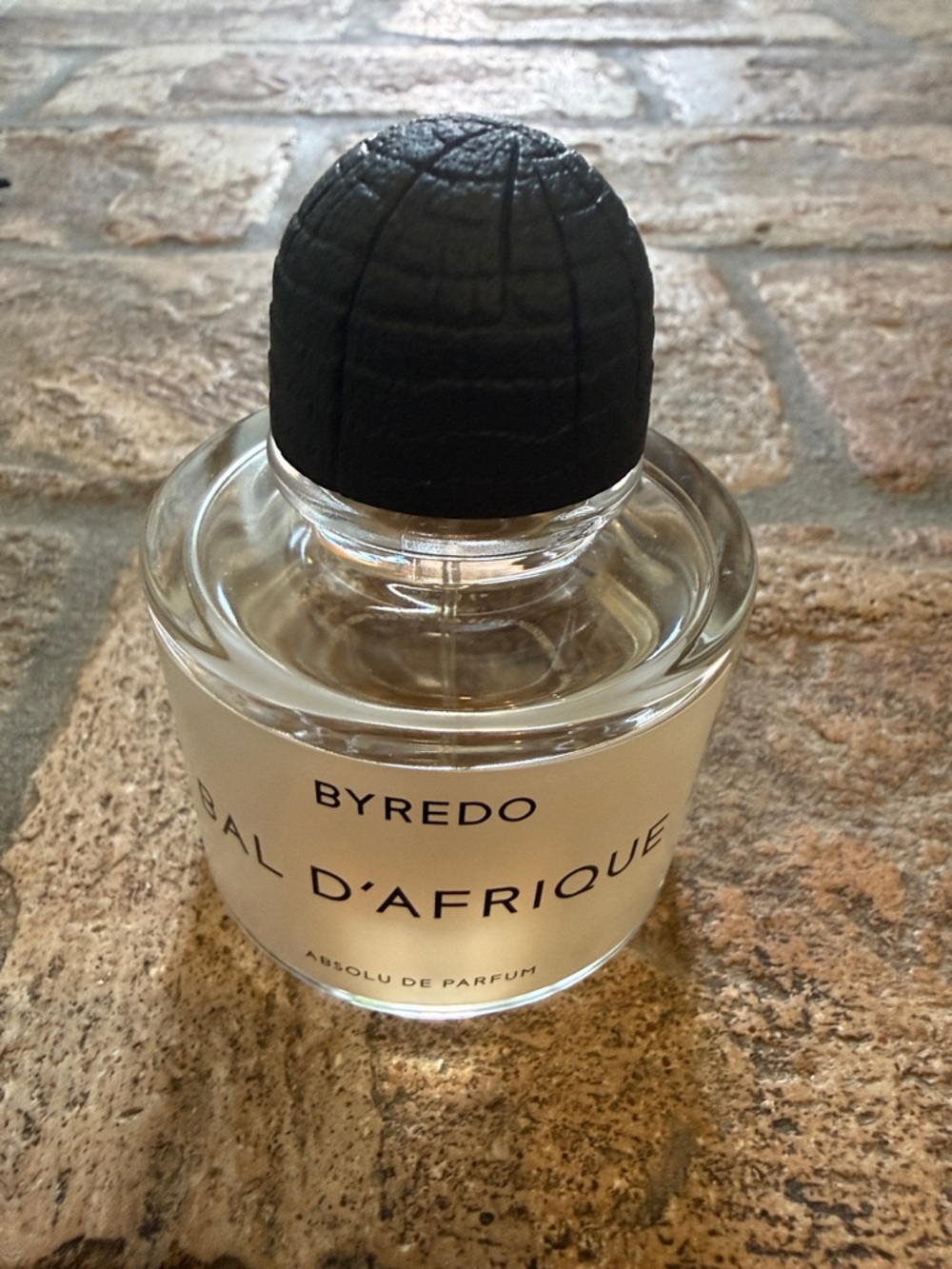 Byredo Bal D'Afrique Perfume Bottle in Black and Cream